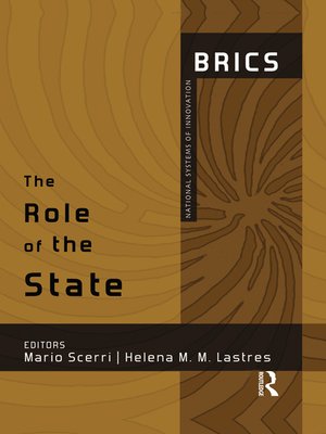 cover image of The Role of the State